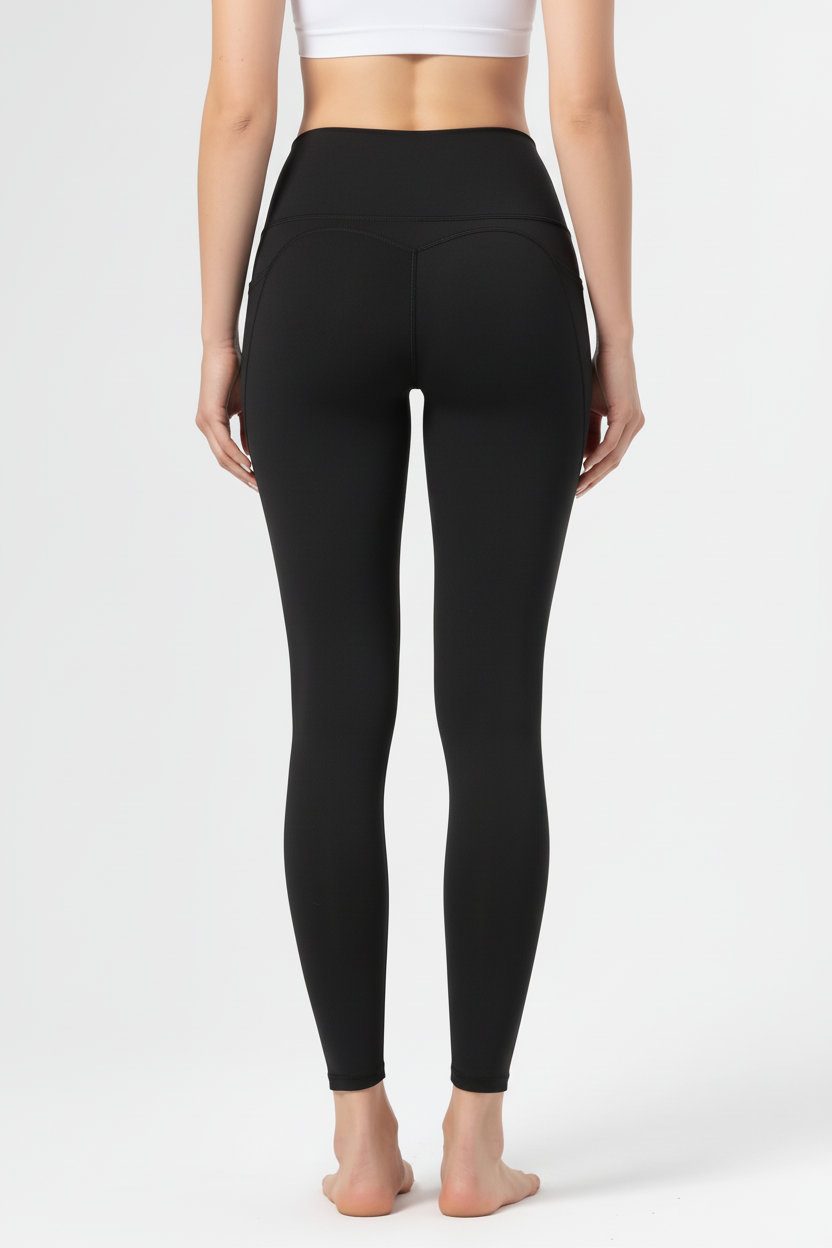 Black Leggings Back View